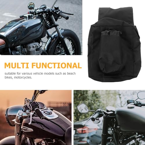 Bolsa de Sillín para ATV BETOOKY Organizador de Herramientas para Motocicleta, Bolsillo Doble, Tela Oxford 600d, Bolsa de Almacenamiento Frontal para ATV UTV Off-road Powersports miniatura 7