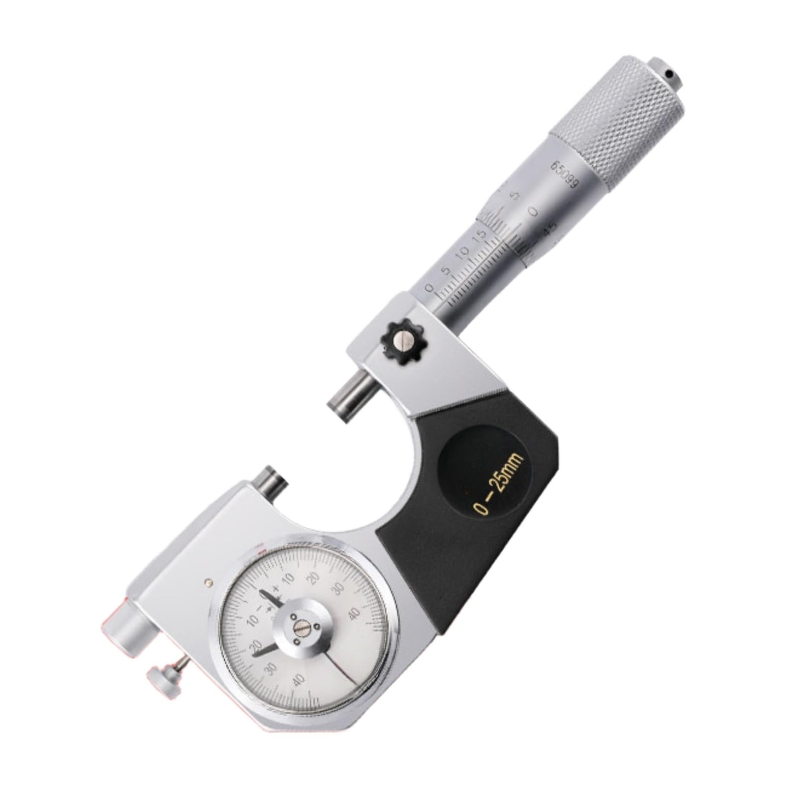 Mechaniczny zewnętrzny mikrometr, 0-25 mm, 0-25-50-75, rozdzielczość 0,001