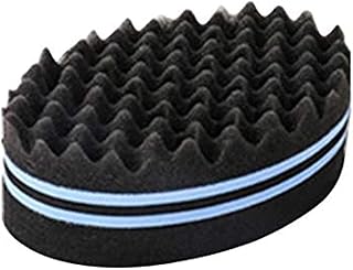 HIIHHIIHI Comb, Salon Sponge Comb Ergonomic Design for Comfy Holding Head Massage Curly Square Barber Salon Hair Styling Perm Tool (Color : Blue)