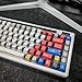 Retro Anime PBT Keycaps-141 Corlorful Graffiti Keys,No Tear,Never Fades,Gift Box for MX Mechanical Keyboard (Fit All Layout 100% 75% 65% 60%) Ergonomic Cherry Profile Key Caps Set (Typing,Gaming)