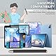 iMoebel Teleskop Touchscreen Stift bis 100 cm, Ausziehbarer Stylus Stift für kapazitive Touch Screen PC Monitor Handy Tablets Panel, Präsentationen Pointer für Lehrer Kinder Studenten, Schwarz