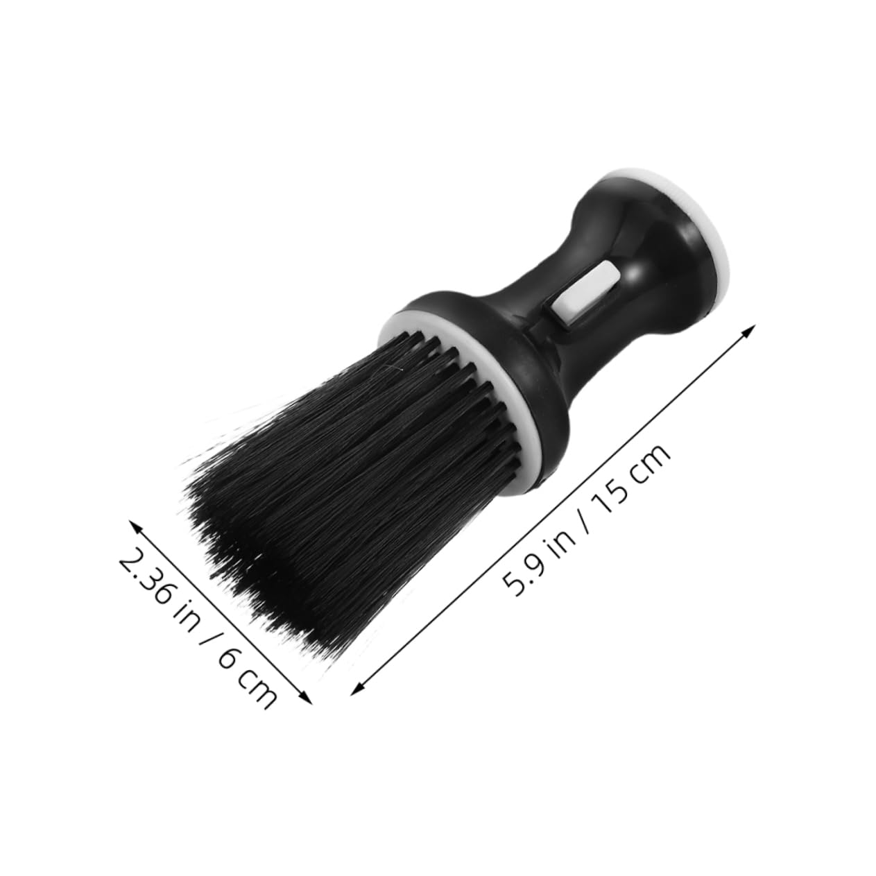 DEARMAMY Pcs Barber Neck Duster Brush Soft Bristles Hair Fade Comb for Men Barber Accessories Mustache Brush Fade Comb