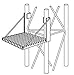 ROHN WP45G Work Platform for 45G Towers