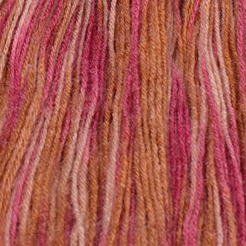 Image of Oswal Strawberry (500 gm) Wool Hank Hand Knitting Wool /Art Craft Soft Fingering Crochet Hook Yarn, Needle Knitting Yarn Thread dye SM-V
