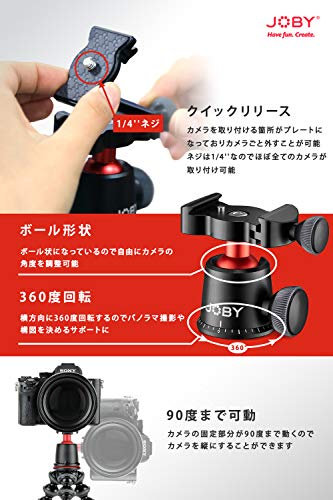 JOBY ミニ三脚 ゴリラポッド 3K PRO キット JB01566-BWW 商品画像3