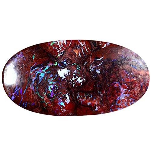 Opale rocheuse Koroit d'Australie multicolore de 14.55 ct pour création de bijou unique