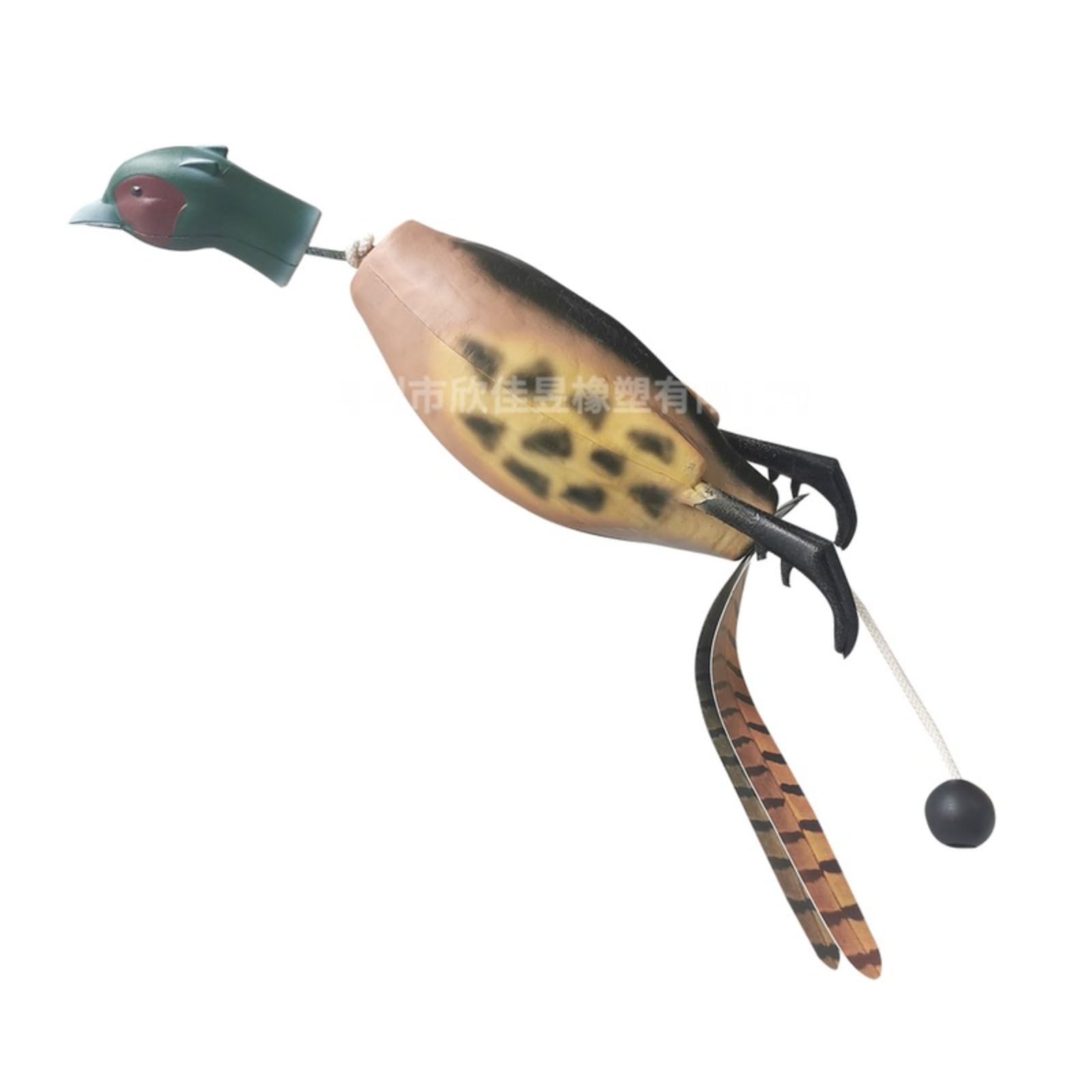 Galleggiante, Lancio a Lungo Raggio, Gioco Classico per Il Riporto, addestramento Cuccioli e da Caccia. Dummy Pistola per addestramento Cani con levetta per lanciare Il Cane, per addestramento
