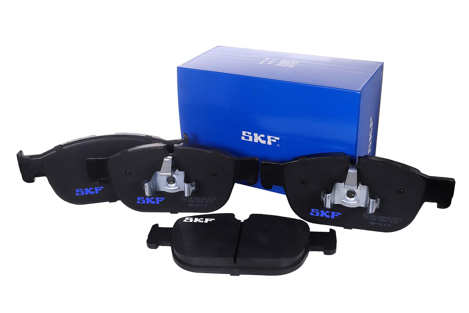 Skf Vkbp 80446 Kit Pastiglie Freno, Freno A Disco-image