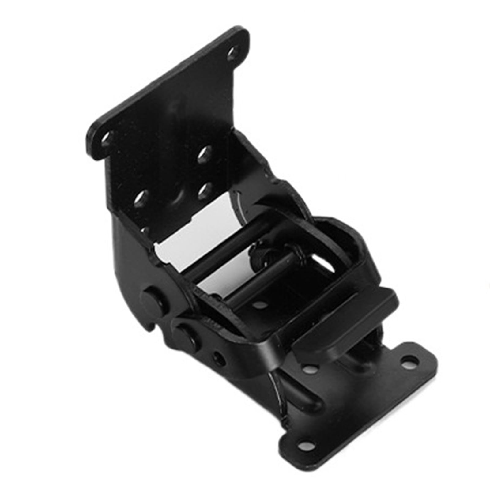 Ozlcua Black Foldable Support Bracket 90 Degree Self Locking Hinges Corner Brace Furniture Table Legs Hinge Hardware(,1Pc)
