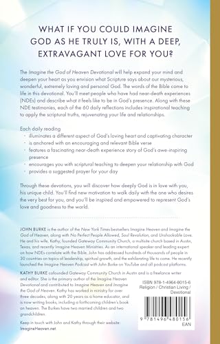 Image of Imagine the God of Heaven Devotional: 60 Reflections on the Heart of God from the Bible and Near-Death Experiences