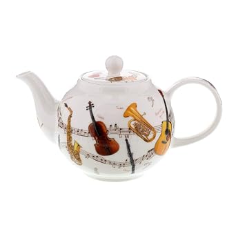 Dunoon - INSTRUMENTAL - Fine Bone China Teapot - 750ml / 25.36oz