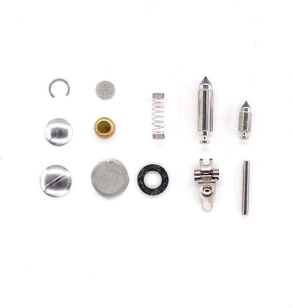 Carburetor needles, springs, and screens from the kit
