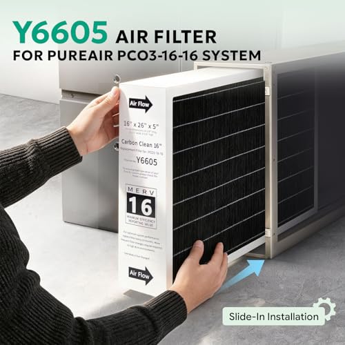 Image of Y6605 Replacement Filter for Lennox PureAir PCO3-16-16 Air Cleaner