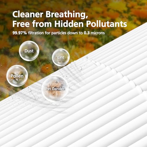 Image of MR7566 Replacement Filter Compatible with MORENTO MR7566 Air Purifier for Home Large Room, 4-in-1 High-Efficiency MR7566-WF for Odor and Smoke, MR7566 Filter for MORENTO, 2 Pack
