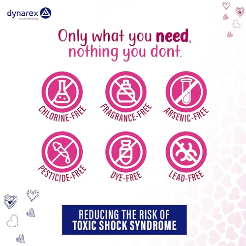 Image of Dynarex Regular Tampons - Feminine Hygiene Product in Cardboard Tubes for Restroom Vending and Dispenser Machines - 6 Hours Protection 500Pcs. Per Box