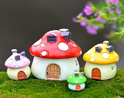 Mushroom Fairy Garden | Mushroom House | Mushroom Miniature | Fairy Mushroom Decor