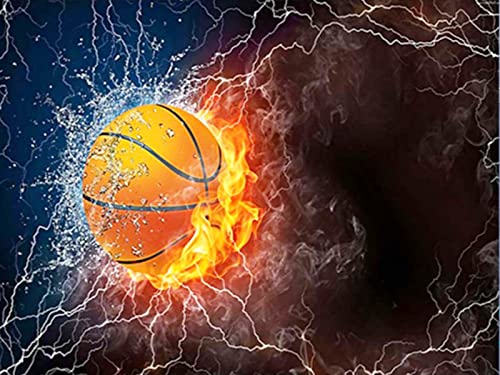 Kit point de croix basketball à offrir comme cadeau créatif DIY