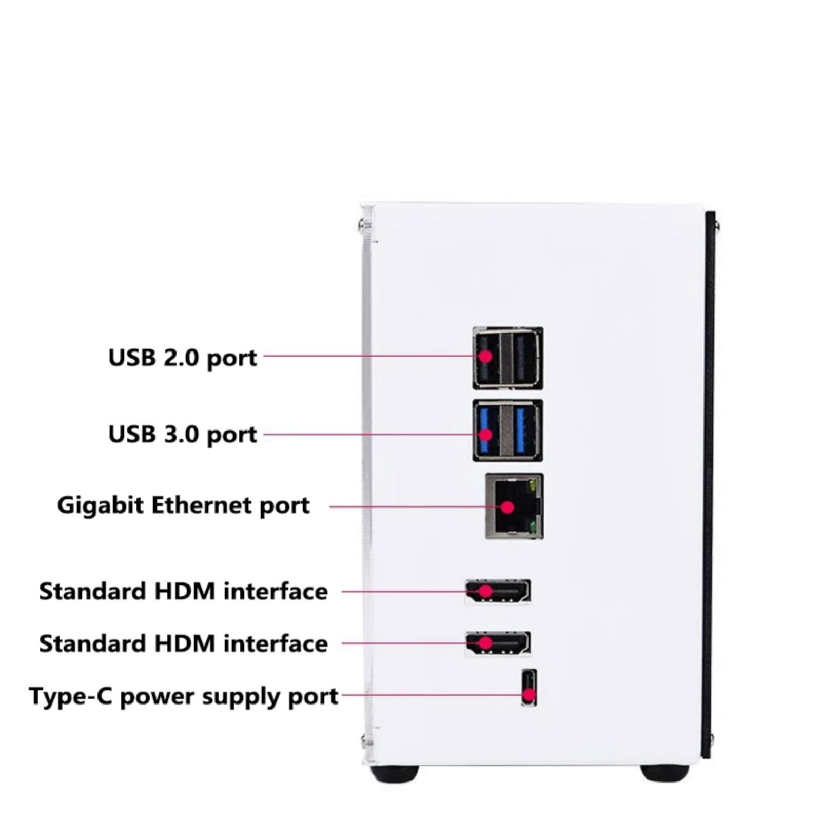 PCIe - Funda para PC para 5 carcasas compatibles con múltiples discos duros NVMe y enfriadores de torre de efectos RGB con ventilador RGB