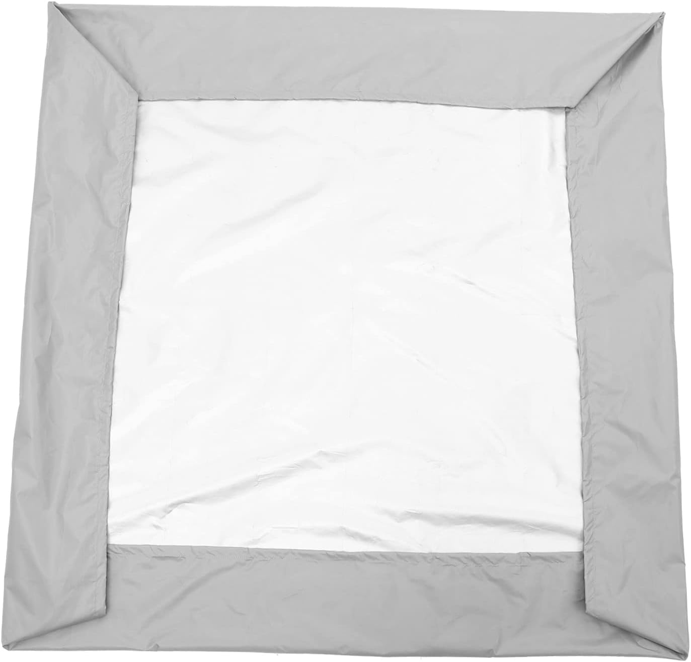Toddmomy Sandbox Cover Drawstring Dust and Rain for Areas Grey Easy to Fold Space-Saving Design for Boys and Girls Pits