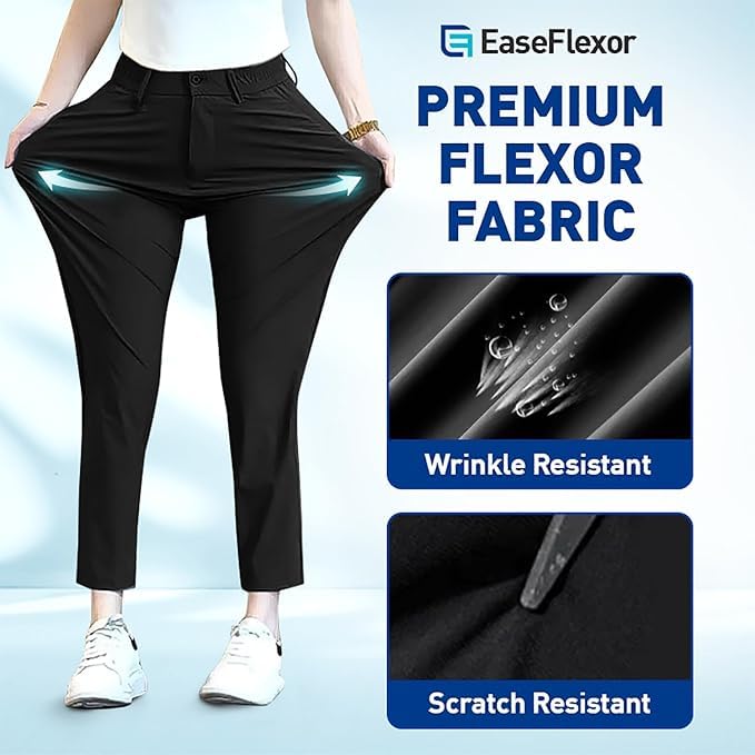 Mencomfy Pants, Easeflexor - Unisex Ultra Stretch Quick Drying Pants, Aromira Women Athletic Breathable Stretch Casual Pants3