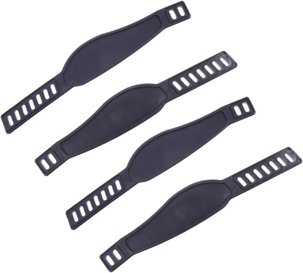 Adjustable Bike Pedal Straps Anti-Slipping Footrest Straps for Exercise Bike Portable Replacement for Home Use