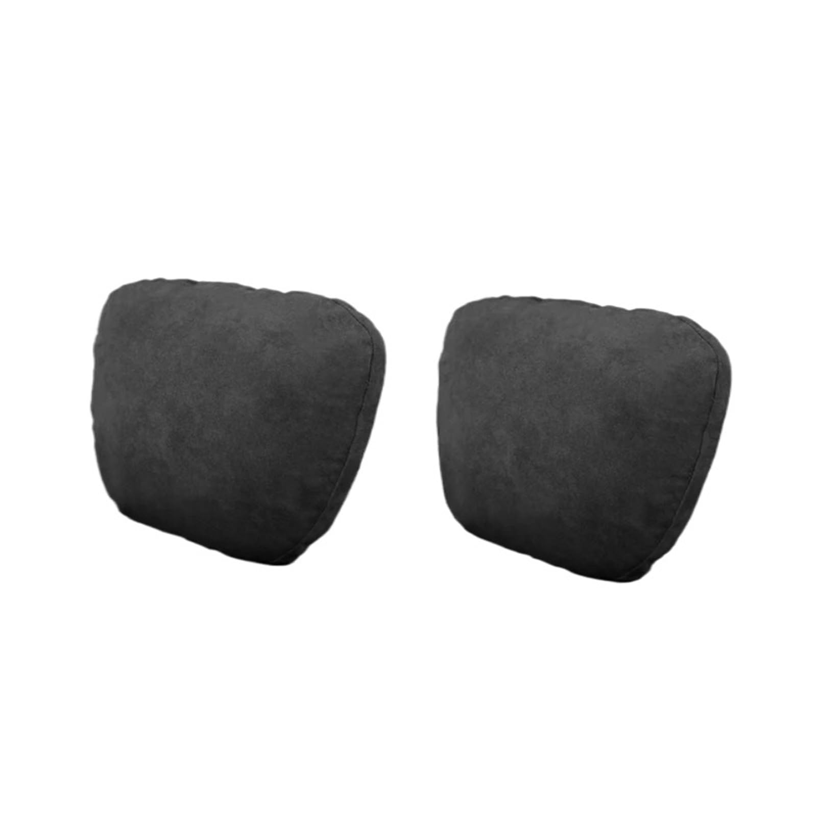 Car Pillow Driving Seat 2 STÜCKE Baumwolle Kopfstütze Kissen Kissen Fit Für BMW Fit Für Audi Tesla Benz Fit Für VW Fit Für Toyota Fit Für Skoda(Black)