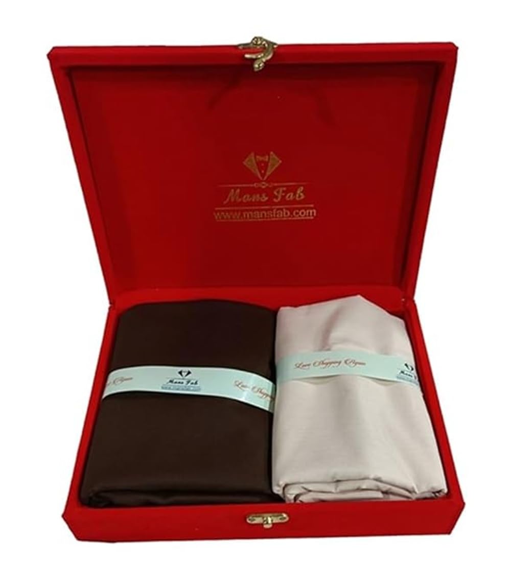 fetiya Premium Unstitched Polycotton Shirt and Pant Fabric Set, Formal Style, 2 Piece Set for Men, Standard Size-picture-38