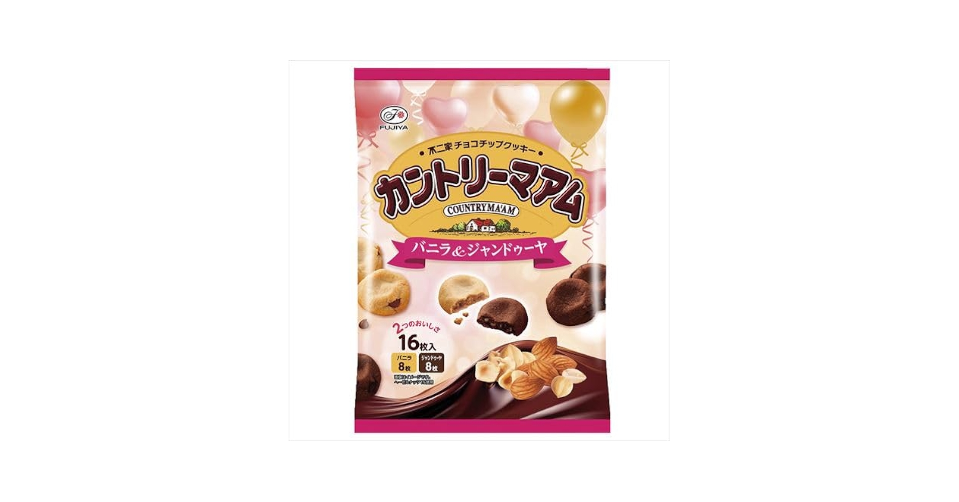 Amazon.co.jp: 不二家 カントリーマアムバニラ&ジャンドゥーヤ