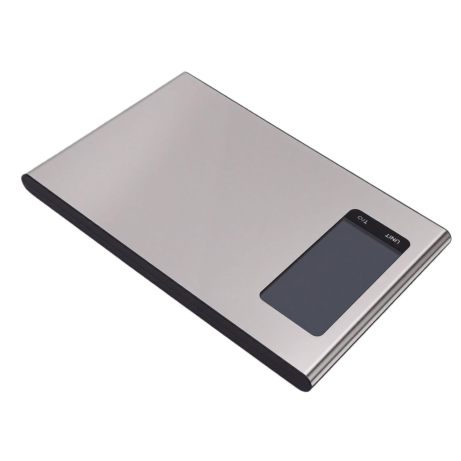 Báscula Digital Alimentos de Cocina, Báscula Cocina Inteligente 0,1 Oz/1 G/Ml, Electrónica Acero Inoxidable para Planificación Positiva de la Dieta Hornear Frutas