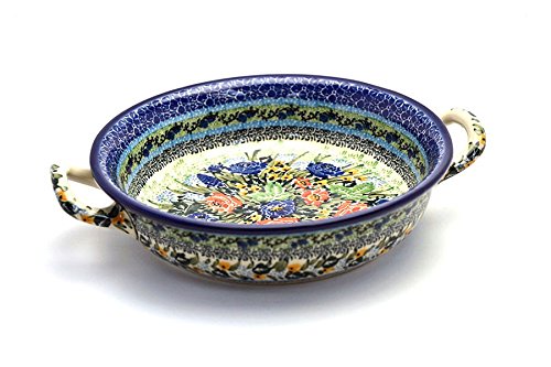 Polish Pottery Baker - Round with Handles - Medium - Unikat Signature - U4400-image-13