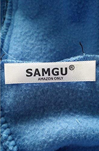 SAMGU Hundekleidung Warm Weihnachten Hundepullover Kapuzenpullover Rot M