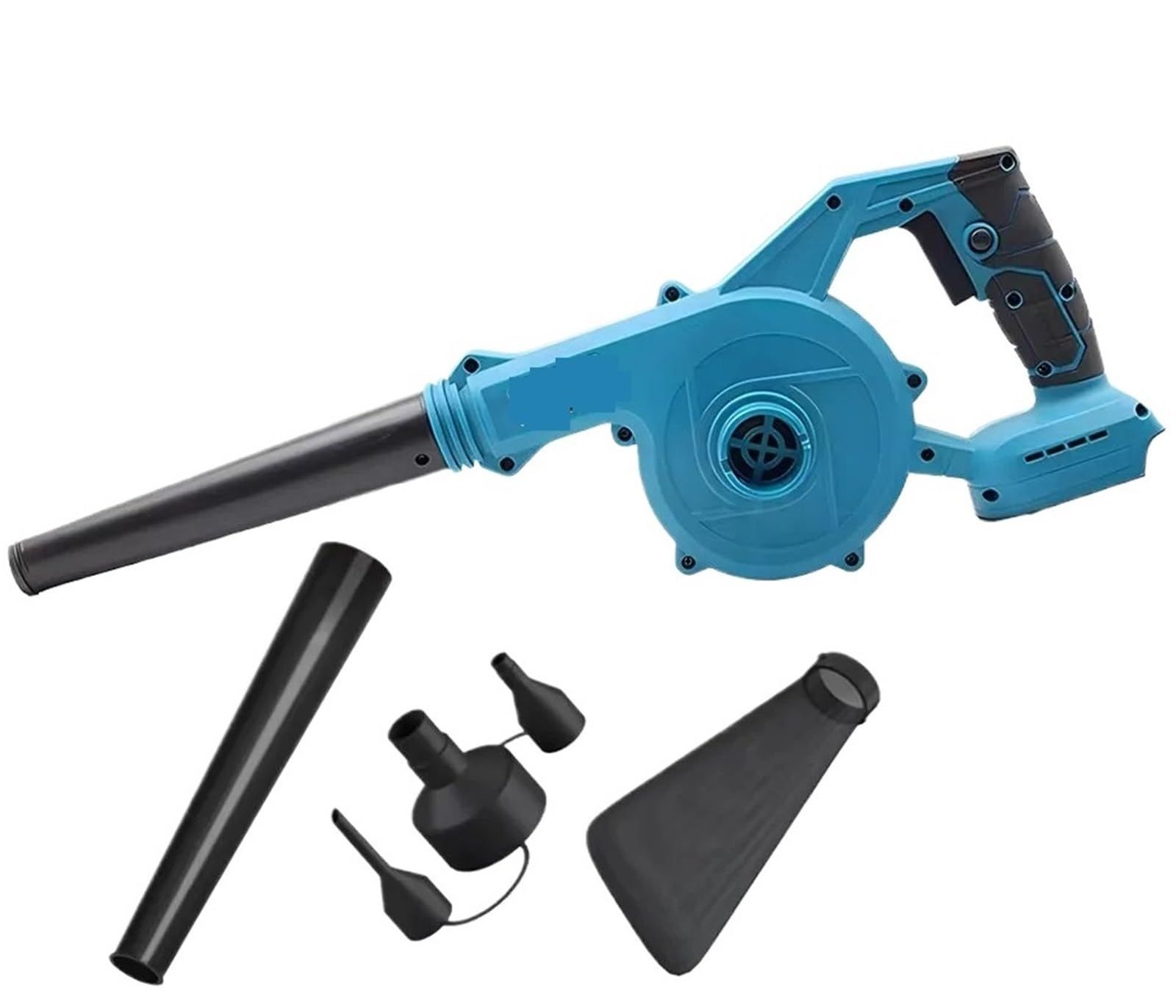 Mini soplador portátil, 24 000 RPM, ahorrador de Tiempo, eficiente, fácil de Instalar, soplador de Hojas eléctrico montado en el Mango
