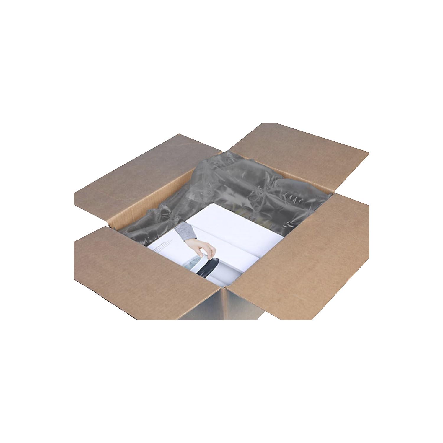 kaiserkraft Mini PAK'R® Retail folia do poduszek powietrznych, z zawartością recyklingu | opakowanie 2 szt. | Quilt Air Large
