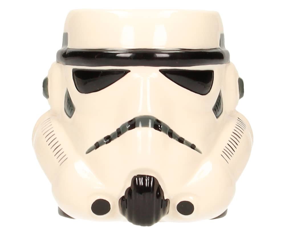 SD TOYS Tazza In Ceramica Star Wars Episodio 7 – Kylo Ren E Stormtroopers – Nero/Rosso, Lavabile In Lavastoviglie