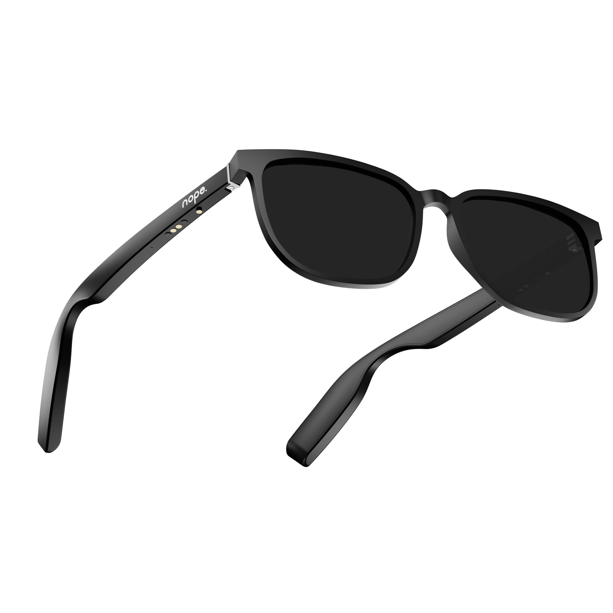 Nope Vibe Smart Audio Glasses | Open-Ear Bluetooth Sunglasses with Immersive Sound, 10H Playtime, Button Controls, Voice Assistant, Rapid Charge, UV Protection
