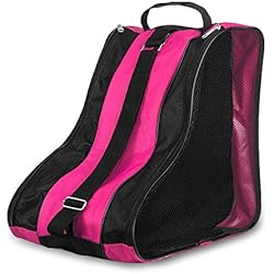 Bolsa Patines 4 Ruedas Decathlon Lixada Bolsa Patines, Mochila para Patines de 3 Capas, Bolsa de Transporte Transpirable para Patines, Bolsa Patines 4 Ruedas