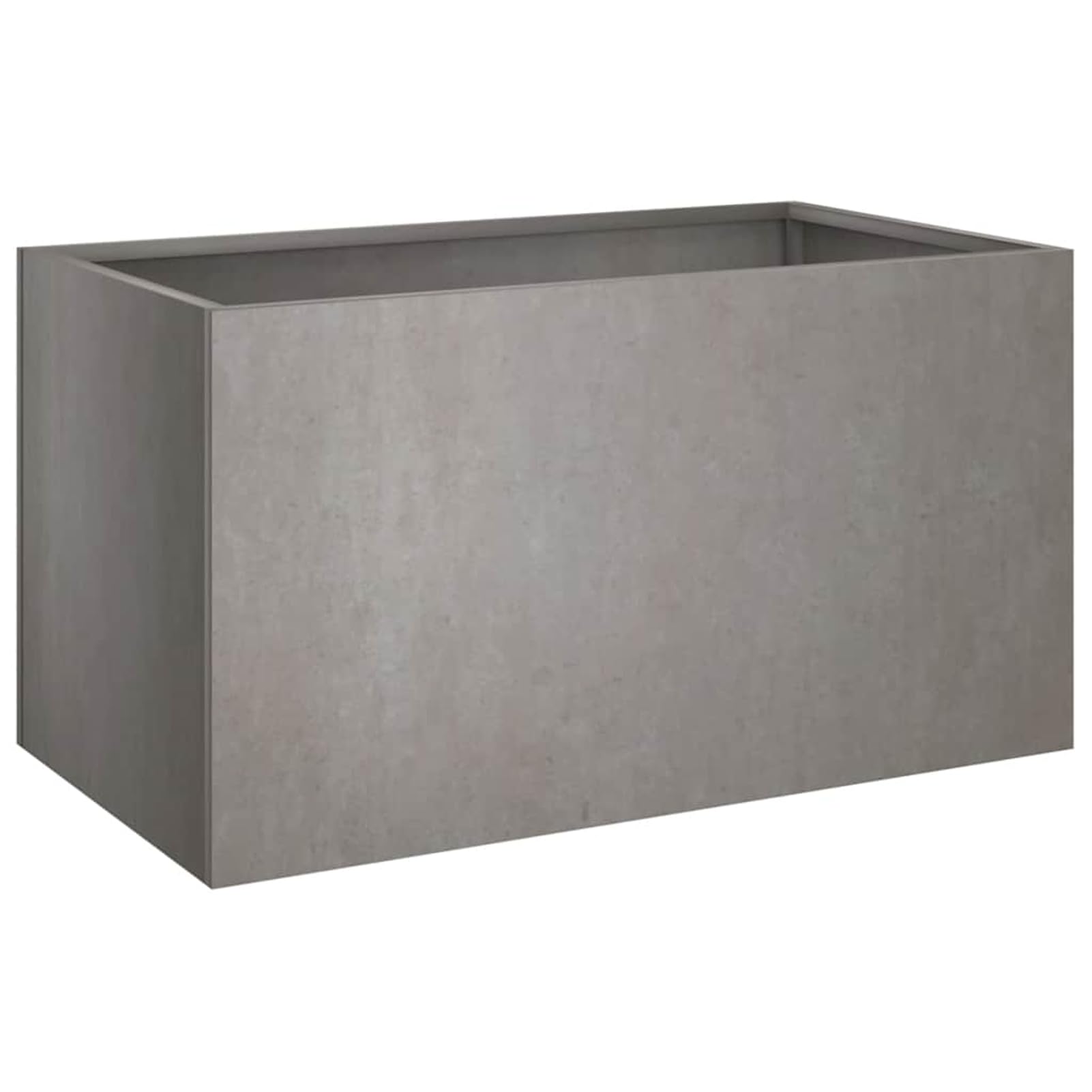 Fioriera Rialzata, per Giardino Balcone e Patio, 62x40x39 cm, Acciaio Corten, Fioriera da Esterno con Struttura Robusta, per Appassionati di Giardinaggio e Fai da Te