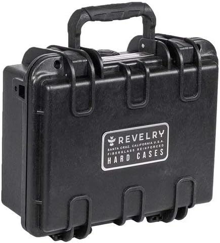 Revelry Scout Hard Case with Foam Inserts Heavy Duty and Versatile Storage Solution Smell Proof, Waterproof and Shockproof