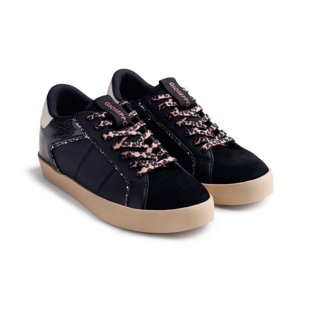 GIOSEPPO Edina, Women's Shoes, Black, 39 EU, Black/White, 7 UK