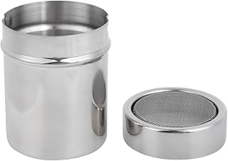 Wytrząsarka do pieprzu, antykorozyjna Wytrzymała wytrząsarka w proszku ze stali nierdzewnej o wysokiej jakości spożywczej do soli Cukier puder na przyprawy Słoik dla barmana