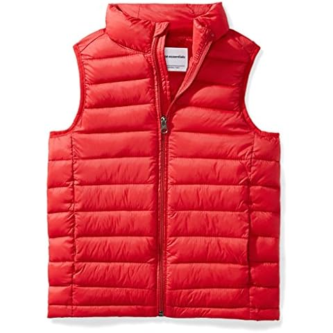 Amazon Essentials Boys' Lightweight Water-Resistant Gilet Cover