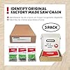 Oregon 3-Pack Chainsaw Chain 3/8" LP Pitch, .050" (1.3 mm) Gauge for 18" (45cm) Bar, 62 Drive Links – Low-kickback Replacement Saw Chain, Fits Husqvarna, Echo, Poulan, Homelite, Craftsman and more #4