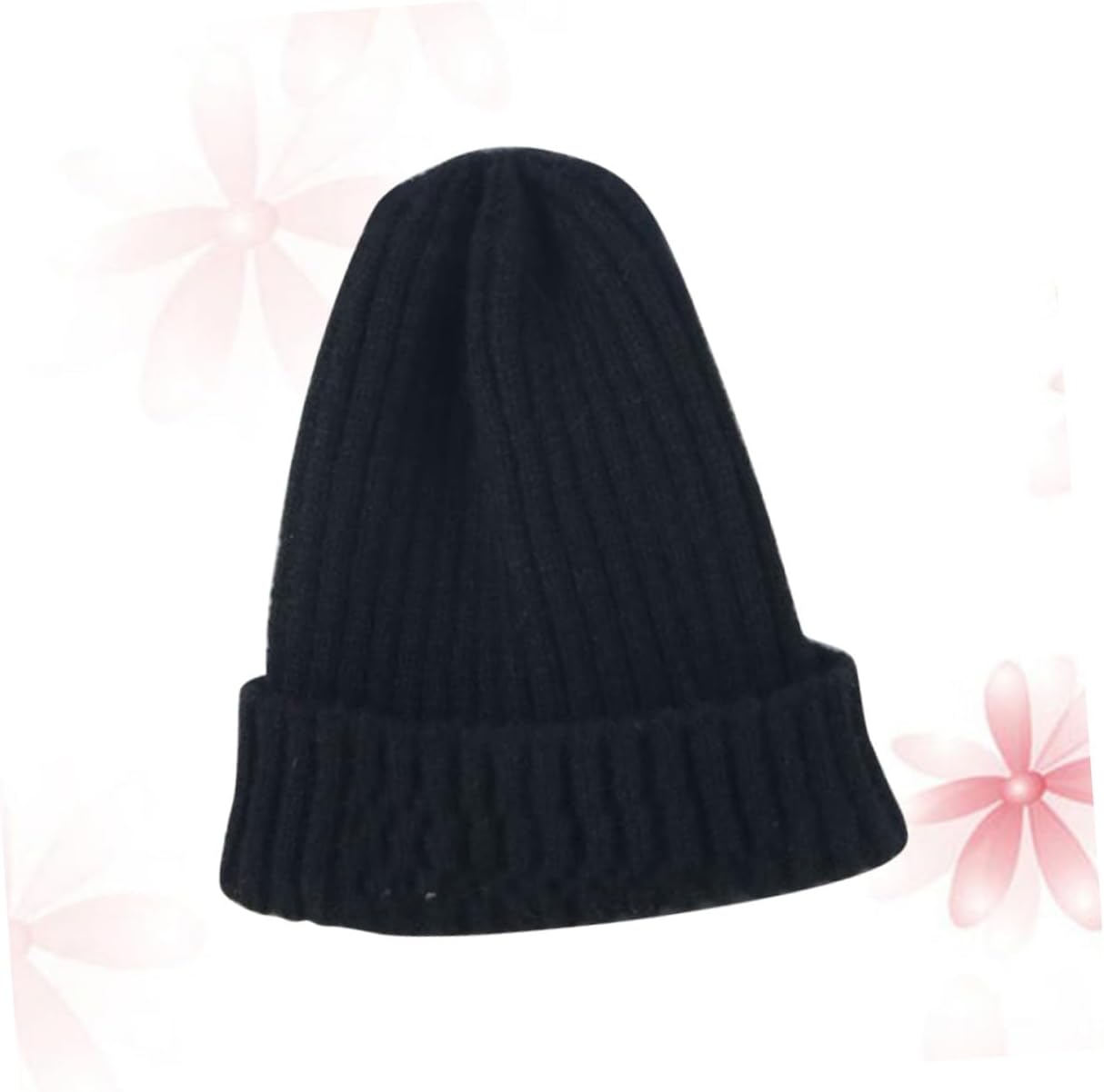 LIFKOME Kids Winter Hat Knitted Creative Woolen Cap Newborn to Size Warm and Adorable Fashion Headwear Black