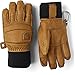 Hestra Leather Fall Line - Short Freeride 5-Finger Snow Glove with Superior Grip for Skiing, Snowboarding and Mountaineering
