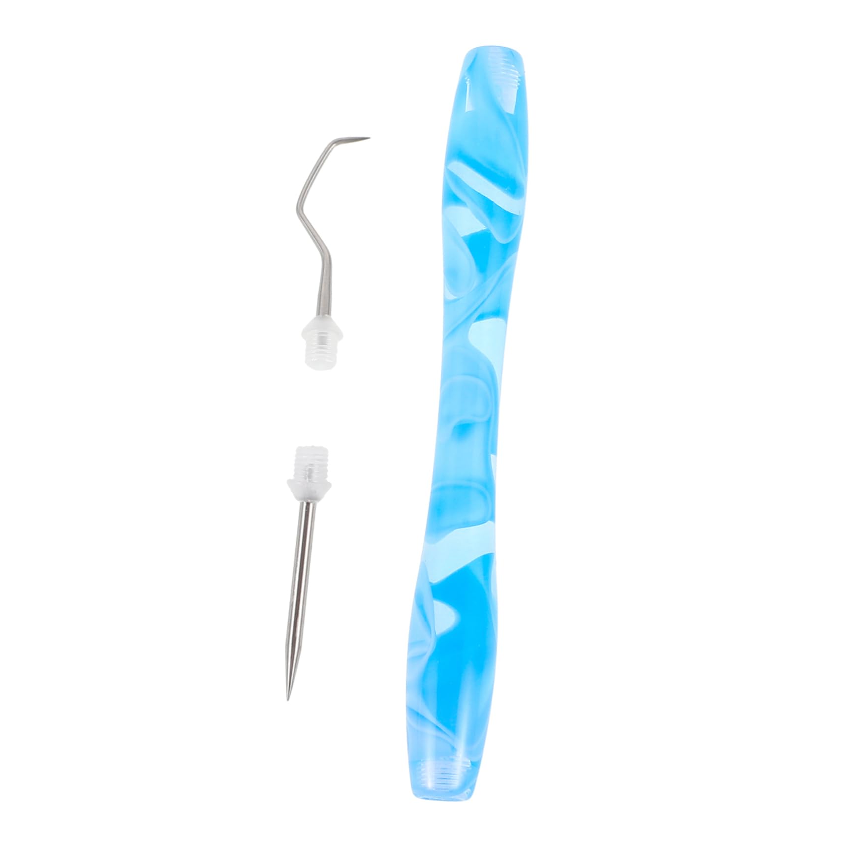 NUOBESTY 5 Ensembles Couteau de désherbage Outil de désherbage kit d'outils de désherbage de vinyle sculpture désherbeur de vinyle kit de désherbage de précision Plastique Sky-blue