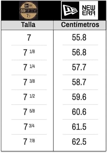Miniatura 6 de New Era Los Angeles Dodgers 59Fifty - Gorro ajustado, para adulto, color negro y blanco