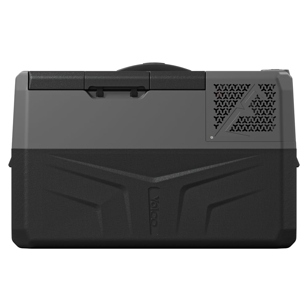 Yolco BCX30 Carbon elektryczna lodówka kompresorowa, sterowanie za pomocą Bluetooth, 12/24 V i 230 V, do samochodu, ciężarówki, łodzi, lodówki kempingowej