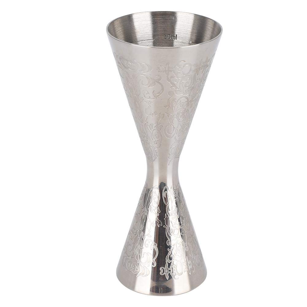 Jigger Doppio per Cocktail, Strumenti da Barman Professionali, Jigger in Acciaio Inossidabile con Bilancia per Cocktail e Bar