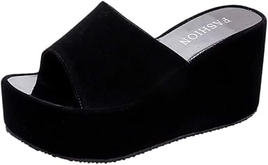 Amazon.com: FengGa FengGa Sandalias para mujer, de moda, informales, con  parte inferior gruesa, puntera abierta, para exteriores, 2022, más  plataformas, zapatillas deportivas : Ropa, Zapatos y Joyería