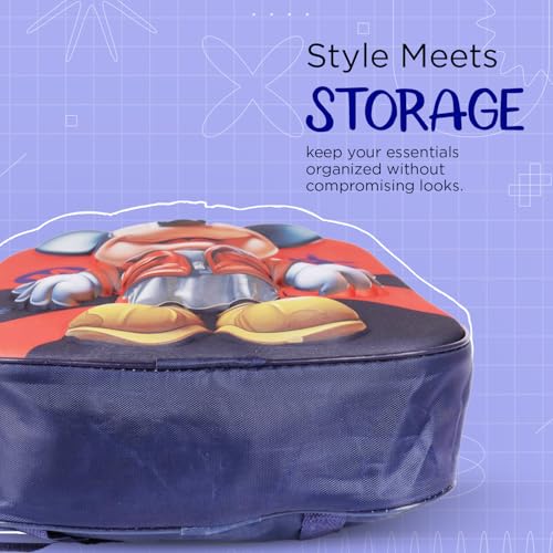 Image of 3D School Bag for Girls Boys & Kids | Lightweight Cartoon Backpack for School | Multi Compartment Primary School Bag | Durable Book and Lunch Backpack (6-13 Years)